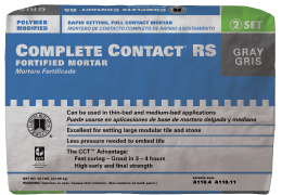 Complete Contact™ RS Fortified Mortar