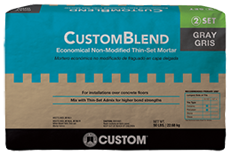 Non-Modified Mortars